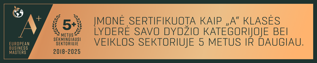 EBM 2018-2025 5m. Sertifikatas EBM 2018-2025 5m. Sertifikatas